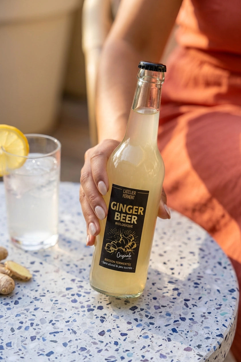Ginger Beer artisanale sans alcool