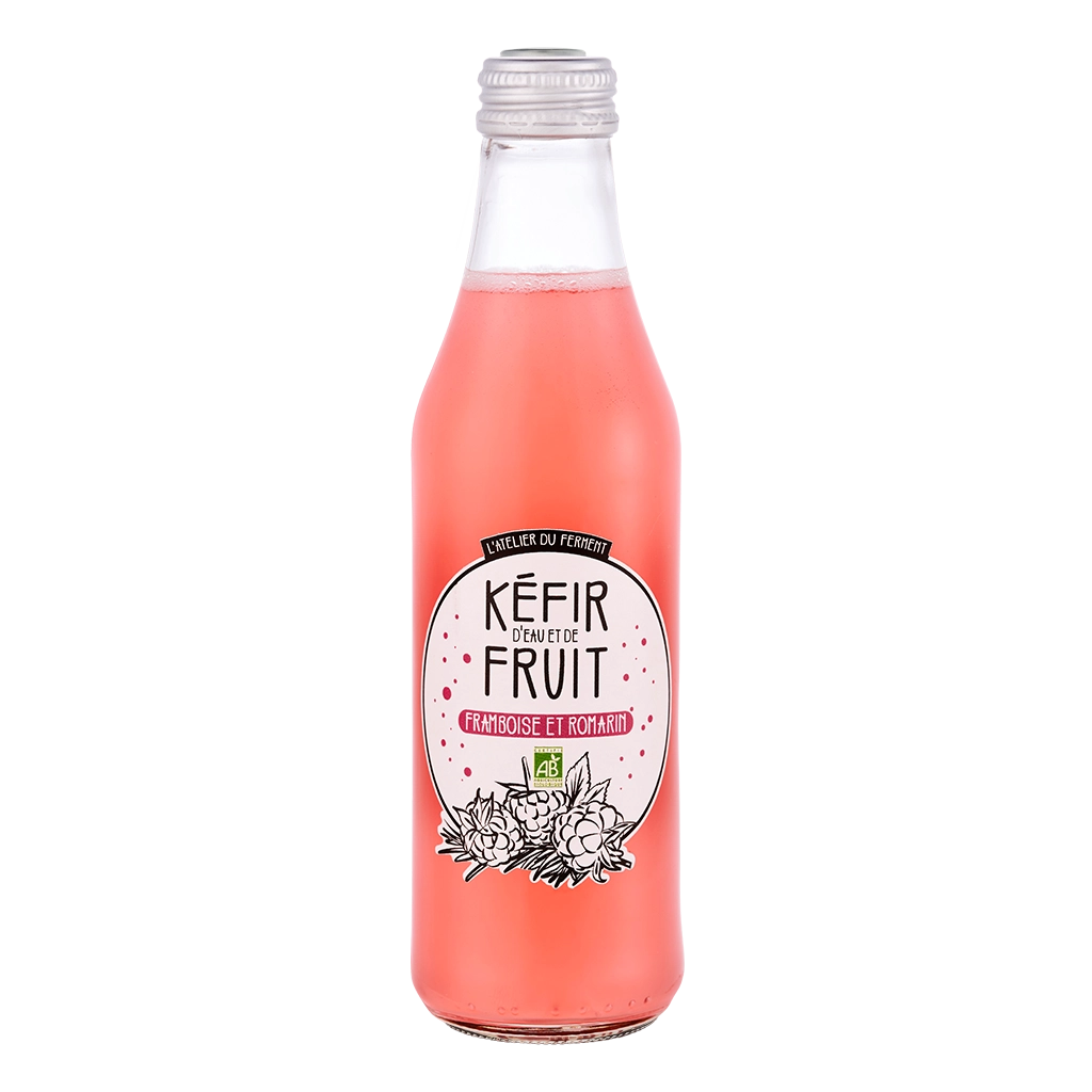 Kéfir de fruits Framboise Romarin