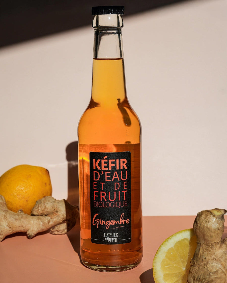 Kéfir de fruits gingembre - ambiant