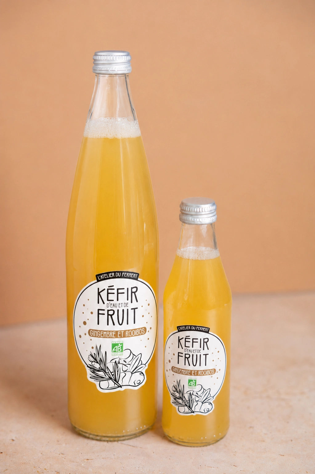Kéfir de fruits Gingembre Rooibos