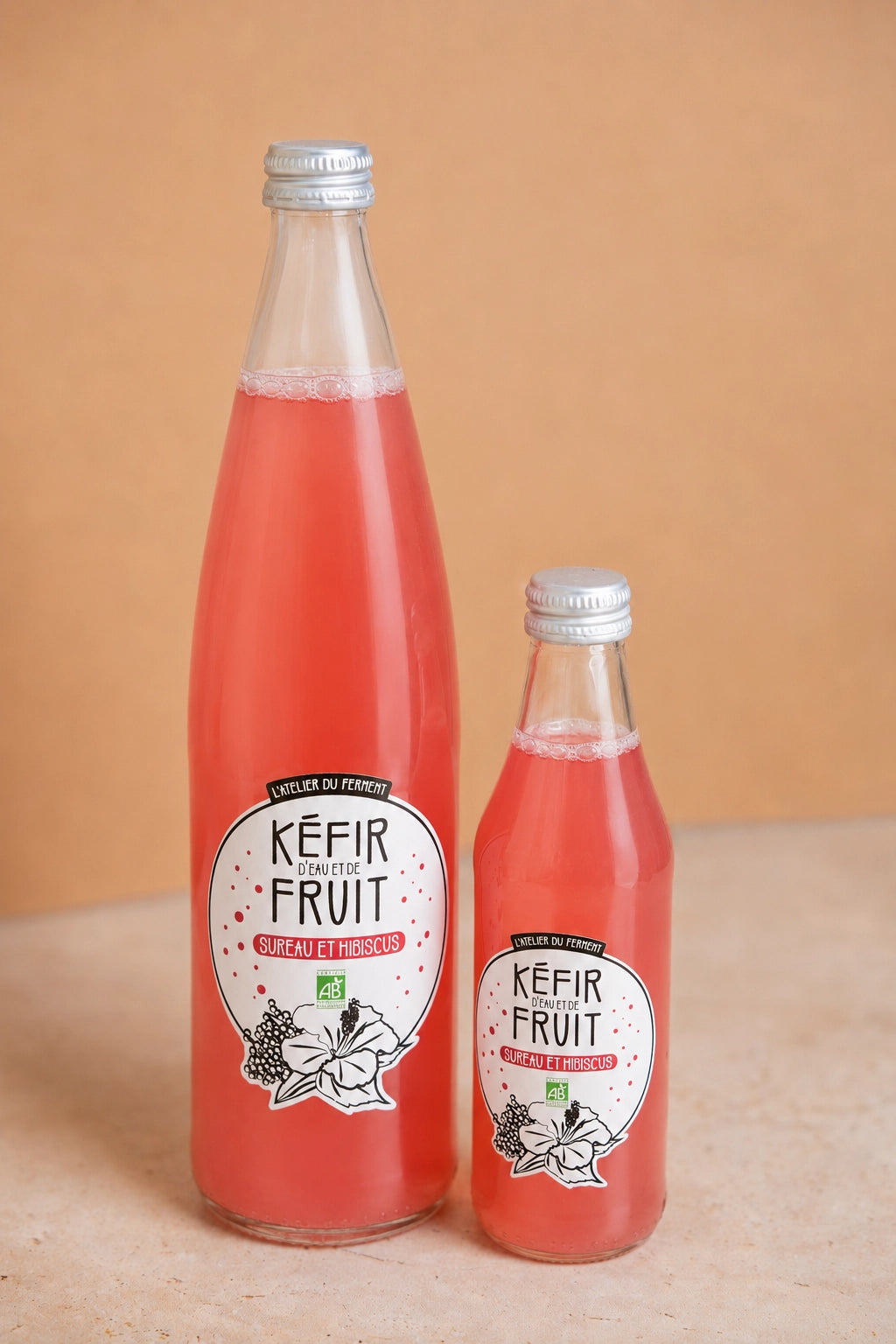 Kéfir de fruits Sureau Hibiscus