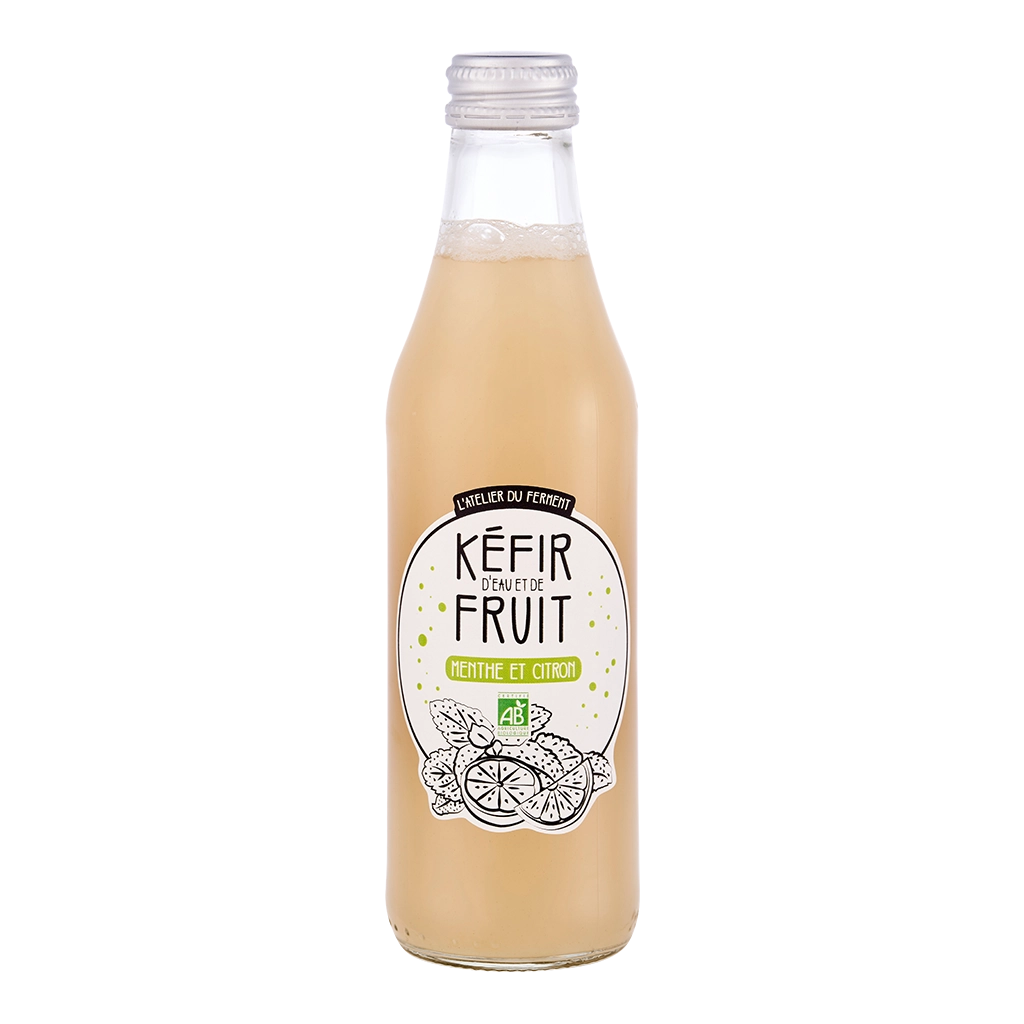Kéfir de fruits Menthe Citron