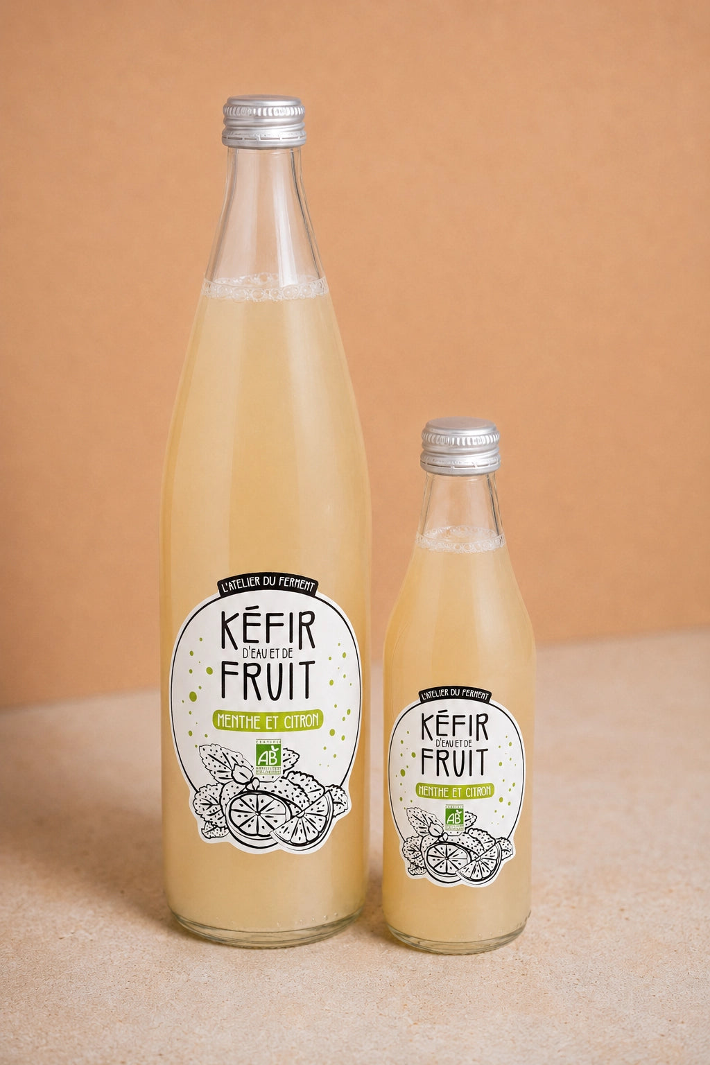 Kéfir de fruits Menthe Citron